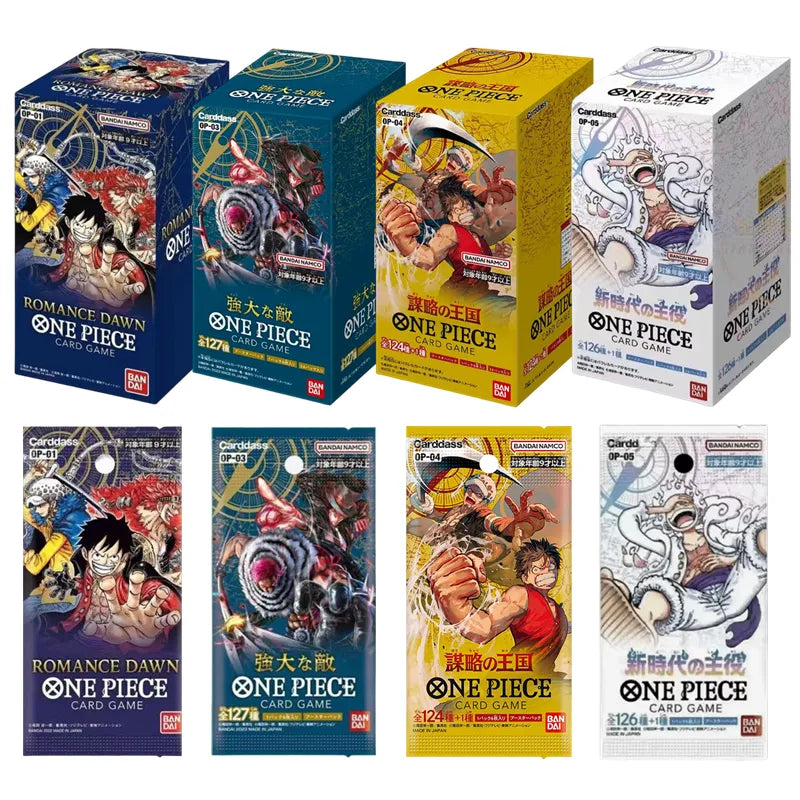 Exploring the Bandai One Piece Card Game Booster Box Japan