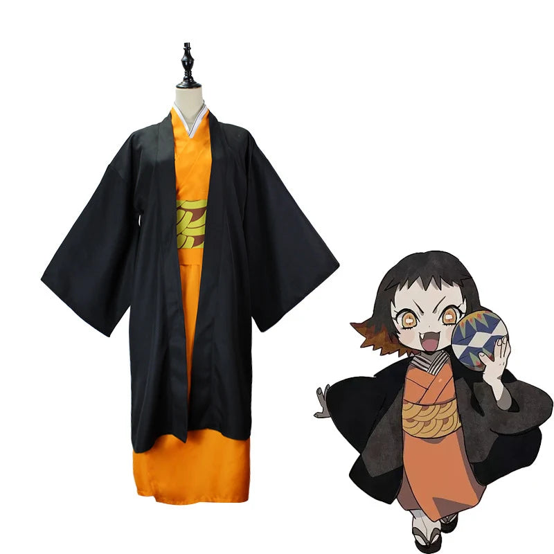 Demon Slayer Anime Costume Susamaru Kimono