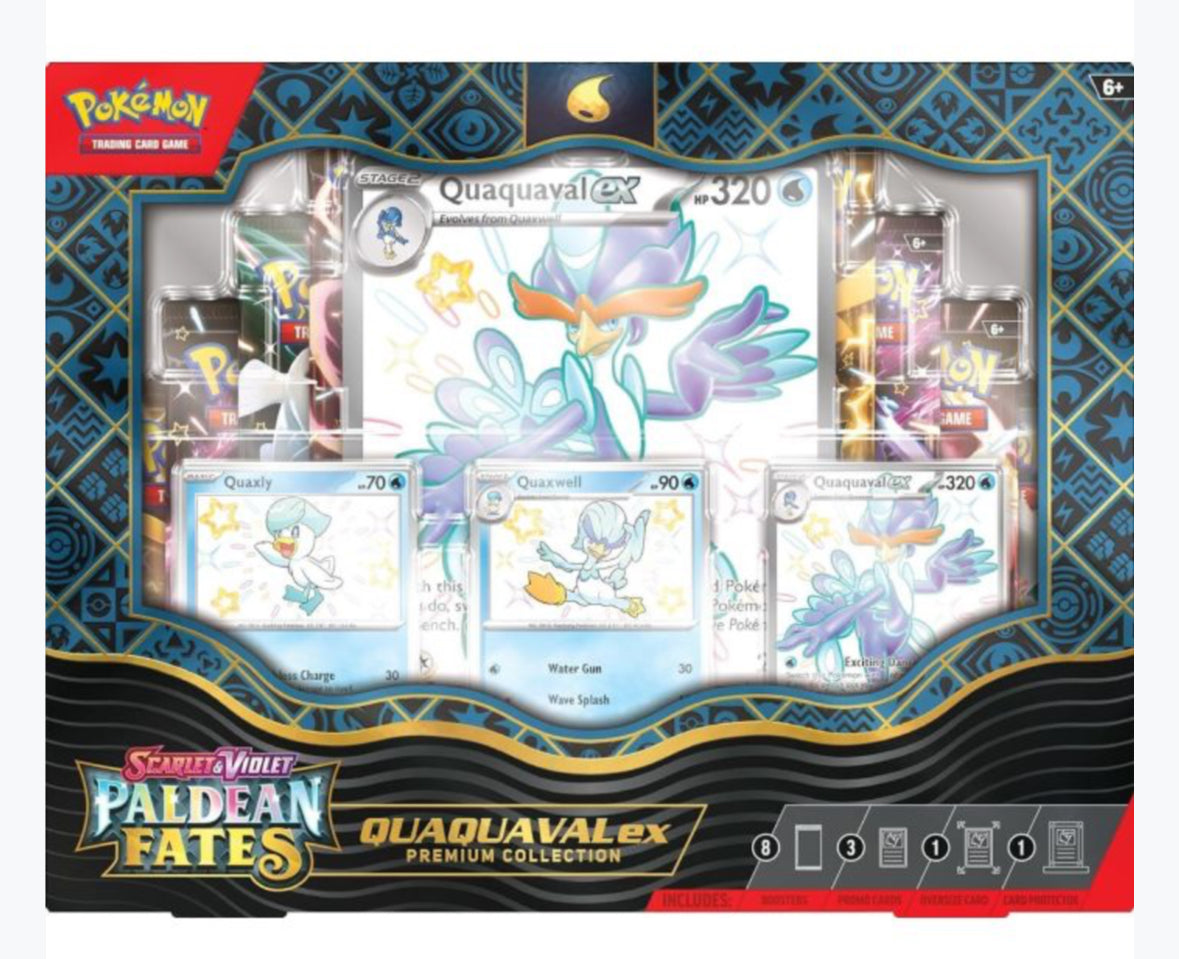 Pokémon TCG PALDEA FATES SV4.5 Premium Collection (Assorted 1 Item)