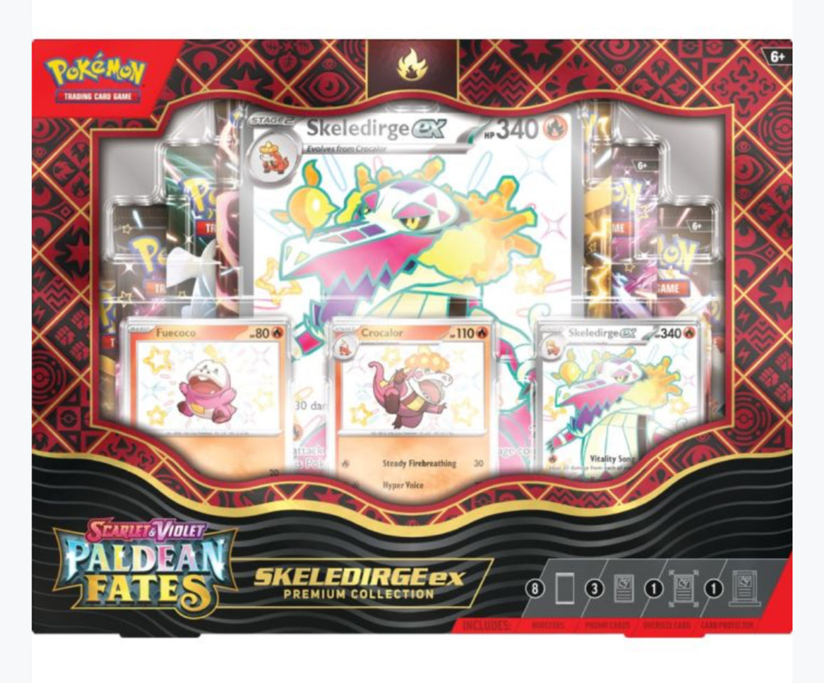 Pokémon TCG PALDEA FATES SV4.5 Premium Collection (Assorted 1 Item)