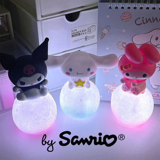 Hello Kitty Kuromi Cinnamoroll Night Light