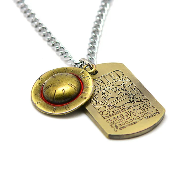 One Piece Luffy  Necklace