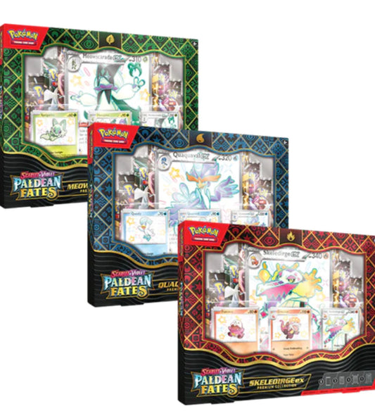 Pokémon TCG PALDEA FATES SV4.5 Premium Collection (Assorted 1 Item)