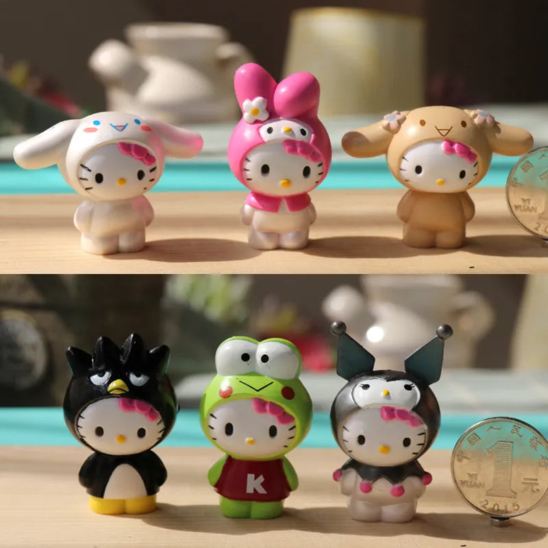 6Pcs/set  Hello Kitty