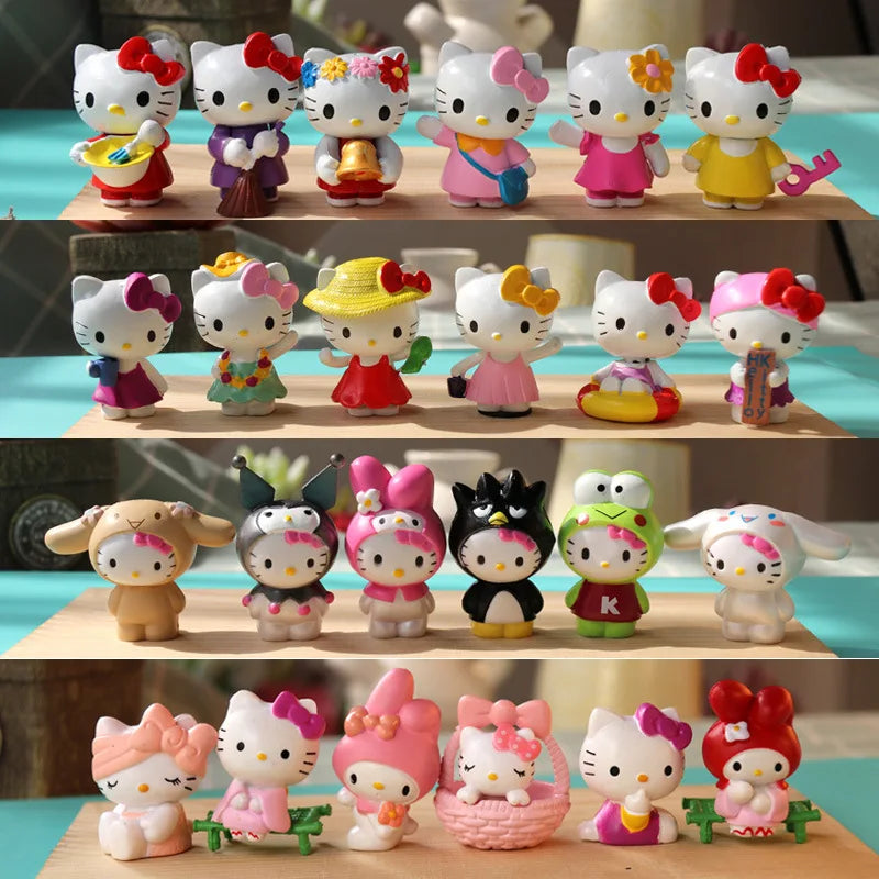 6Pcs/set  Hello Kitty