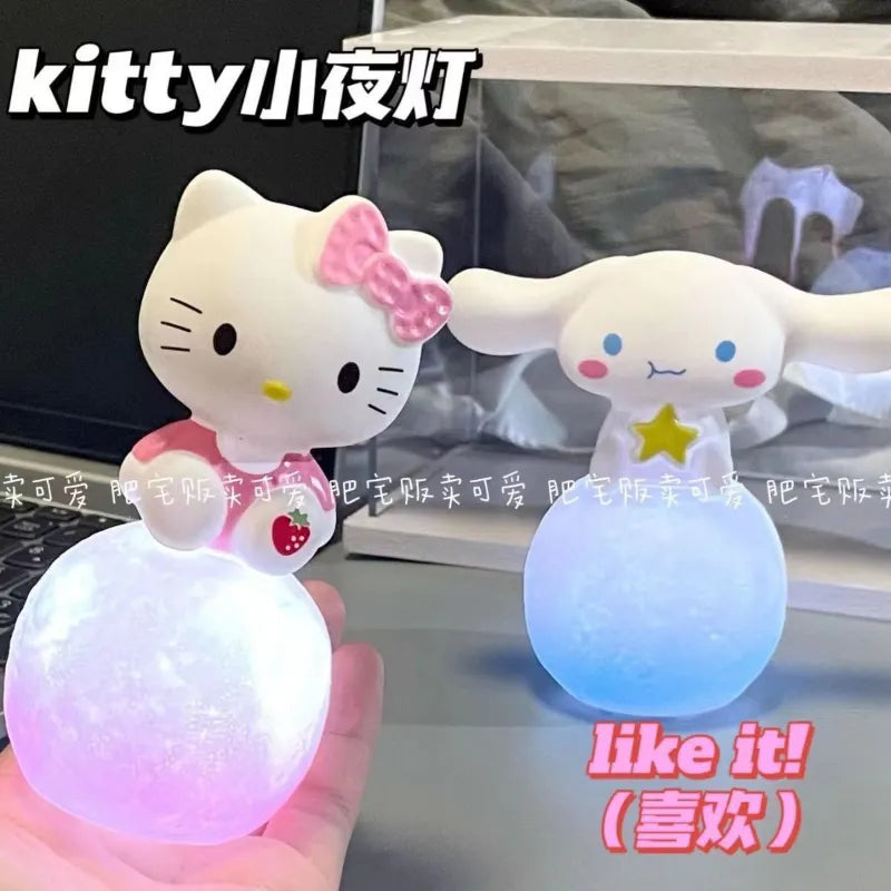 Hello Kitty Kuromi Cinnamoroll Night Light