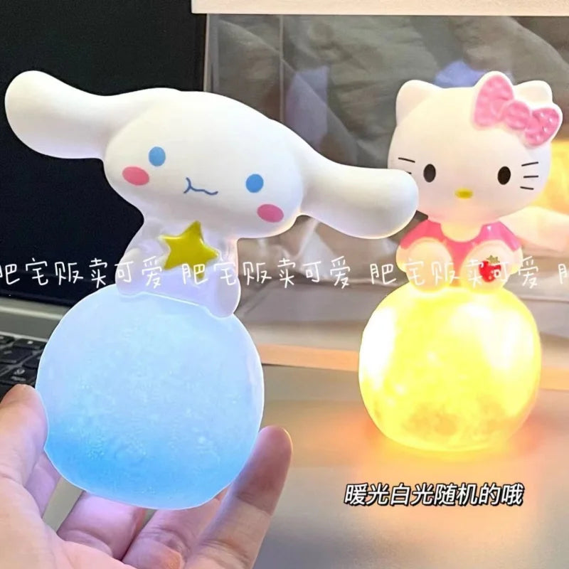 Hello Kitty Kuromi Cinnamoroll Night Light