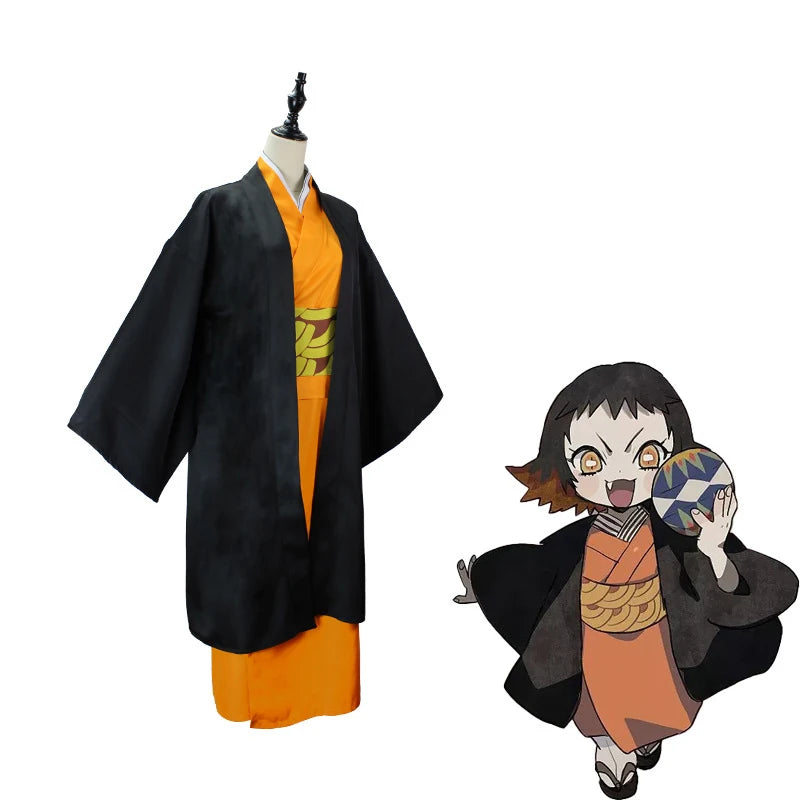 Demon Slayer Anime Costume Susamaru Kimono