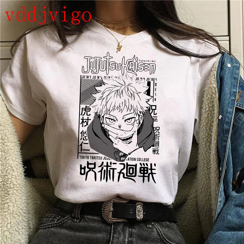 Tshirt Jujutsu Kaisen  Japanese Anime