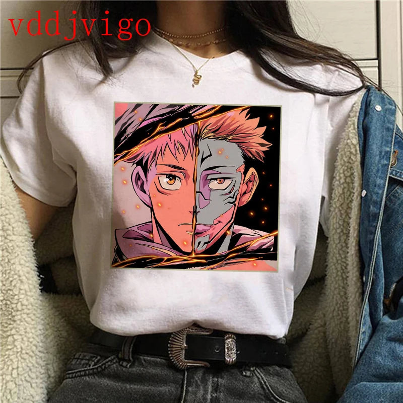 Tshirt Jujutsu Kaisen  Japanese Anime