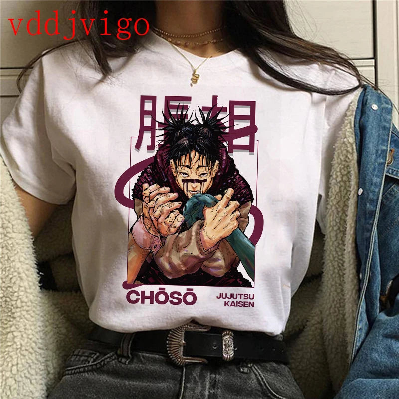 Tshirt Jujutsu Kaisen  Japanese Anime