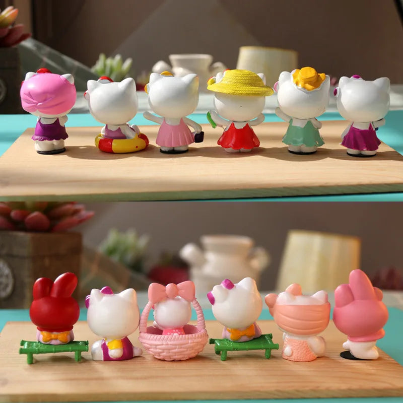 6Pcs/set  Hello Kitty